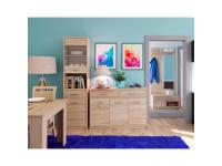 Fali szekrény, sonoma tölgy, TEYO, Kategória:Szekrények, Szélesség:cm Hosszúság:cm Magasság:cm