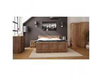 Akasztó szekrény polcokkal, lefkas tölgyfa, TEDY T15 TÍPUS, Kategória:Szekrények, Szélesség:cm Hosszúság:cm Magasság:cm