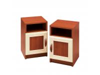 Bíró 1 ajtós polcos betétes éjjeliszekrény, Kategória:Komódok, Szélesség:cm Hosszúság:32cm Magasság:50cm