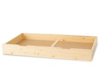 Claudia ágyneműtartó, Kategória:Egyéb fenyőbútorok, Szélesség:98cm Hosszúság:77cm Magasság:20cm