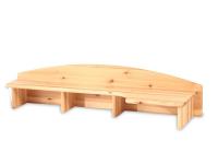 Claudia íróasztal rátét, Kategória:Egyéb fenyőbútorok, Szélesség:28cm Hosszúság:125cm Magasság:38cm