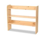 Claudia kicsi polc, Kategória:Fenyő polcok, Szélesség:30cm Hosszúság:120cm Magasság:103cm