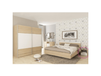 Éjjeliszekrény 2db, sonoma tölgyfa/fehér, GABRIELA Éjjeliszekrény 2db, sonoma tölgyfa/fehér, GABRIELA, Kategória:Komódok, Szélesség:cm Hosszúság:cm Magasság:cm