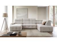 Garda I U sarokgarnitúra, Kategória:Ülőgarnitúrák, Szélesség:363cm Hosszúság:181cm Magasság:cm