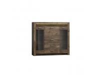 INFINITY vitrines komód, Kategória:Komódok, Szélesség:cm Hosszúság:cm Magasság:cm