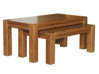Leo kicsi dohányzó asztal, Kategória:Fenyő asztalok és székek, Szélesség:101cm Hosszúság:42cm Magasság:62cm