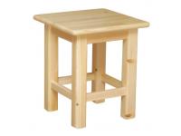 Leo hokedli, Kategória:Fenyő asztalok és székek, Szélesség:40cm Hosszúság:40cm Magasság:45cm