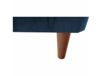 Modern puff, kék/dió, RUFINO 3 NEW, Kategória:Fotelek, Szélesség:cm Hosszúság:cm Magasság:cm