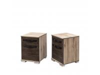 Nest 1 ajtós 1 fiókos éjjeliszekrény, Kategória:Komódok, Szélesség:55cm Hosszúság:40cm Magasság:40cm