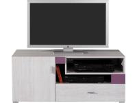 Next XII 1 ajtós 1 fiókos részben nyitott TV szekrény, Kategória:Ifjúsági bútor, Szélesség:120cm Hosszúság:50cm Magasság:50cm
