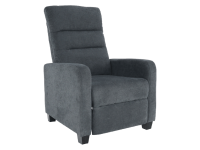 Relaxáló fotel, szürke, TURNER, Kategória:Fotelek, Szélesség:cm Hosszúság:cm Magasság:cm