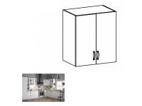 PROVANCE G60 konyhai felső szekrény két ajtóval, fenyő ANDERSEN/fehér, Kategória:, Szélesség:cm Hosszúság:cm Magasság:cm