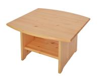 Tibi hordó alakú dohányzóasztal, Kategória:Fenyő asztalok és székek, Szélesség:75cm Hosszúság:75cm Magasság:47cm