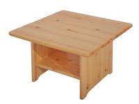 Tibi négyzet alakú dohányzóasztal, Kategória:Fenyő asztalok és székek, Szélesség:75cm Hosszúság:75cm Magasság:47cm