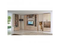 Tv szekrény üveggel, sonoma tölgy, DUNAJ, Kategória:TV komódok, Szélesség:cm Hosszúság:cm Magasság:cm