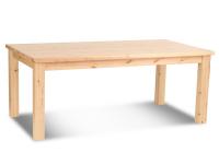 Vanessa étkező asztal, Kategória:Fenyő asztalok és székek, Szélesség:190cm Hosszúság:100cm Magasság:76cm