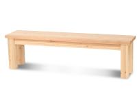 Vanessa étkező pad nagy, Kategória:Fenyő asztalok és székek, Szélesség:135cm Hosszúság:35cm Magasság:46cm