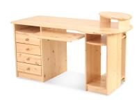 Vanessa íróasztal, Kategória:Fenyő asztalok és székek, Szélesség:150cm Hosszúság:70cm Magasság:73cm
