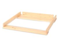 Vanessa pelenkázó rátét, Kategória:Egyéb fenyőbútorok, Szélesség:80cm Hosszúság:71cm Magasság:9cm