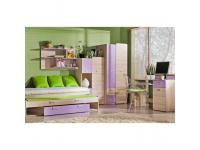 Sarokszekrény, kőrisfa/zöld, EGO L14, Kategória:Szekrények, Szélesség:cm Hosszúság:cm Magasság:cm