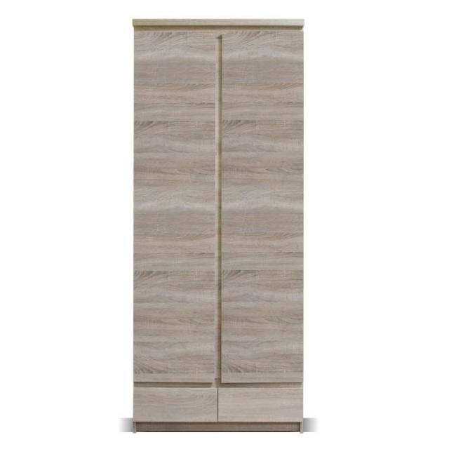 Akasztós szekrény, 01 típus, 2 fiókos, 2 ajtós, sonoma tölgyfa, PANAMA, Kategória:Szekrények, Szélesség:cm Hosszúság:cm Magasság:cm