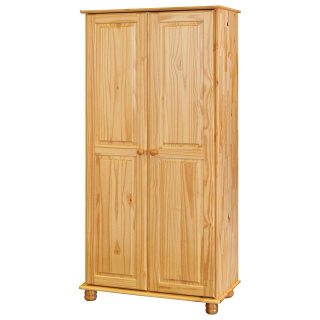 Idea 2 ajtós fenyő szekrény, Kategória:Fenyő szekrények, Szélesség:52cm Hosszúság:82cm Magasság:178cm