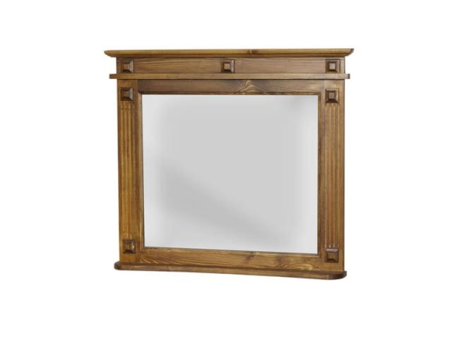 Classic antik fenyő tükör, Kategória:Egyéb fenyőbútorok, Szélesség:6cm Hosszúság:80cm Magasság:80cm
