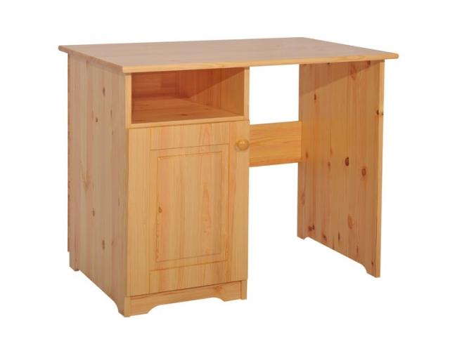 Martin 1 ajtós íróasztal 95 cm-es, Kategória:Fenyő asztalok és székek, Szélesség:95cm Hosszúság:65cm Magasság:77cm