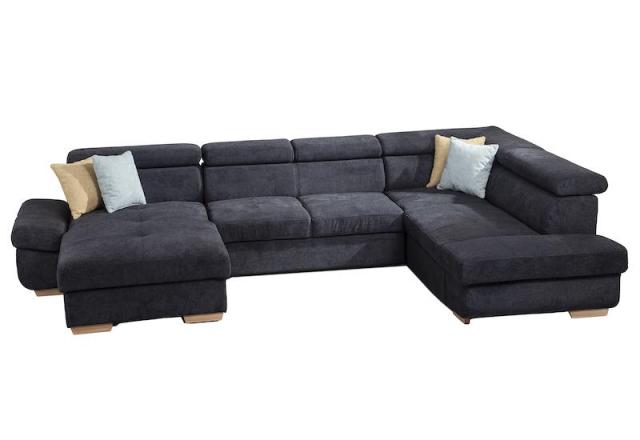 Palermo U sarokgarnitúra, Kategória:Ülőgarnitúrák, Szélesség:355cm Hosszúság:80cm Magasság:230cm