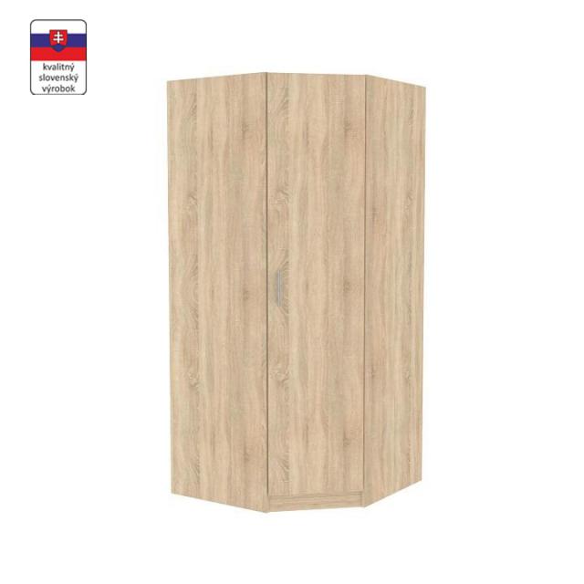 Sarokszekrény, tölgy sonoma, INVITA TYP 3, Kategória:Szekrények, Szélesség:cm Hosszúság:cm Magasság:cm