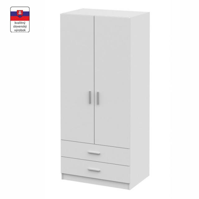 Szekrény, fehér, INVITA TYP 5, Kategória:Szekrények, Szélesség:cm Hosszúság:cm Magasság:cm