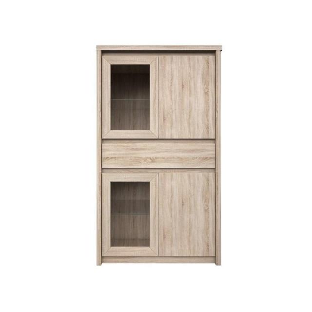 Vitrin, DTD laminált, sonoma tölgyfa, NORTY Vitrin, DTD laminált, sonoma tölgyfa, NORTY, Kategória:Tálalók és vitrinek, Szélesség:cm Hosszúság:cm Magasság:cm